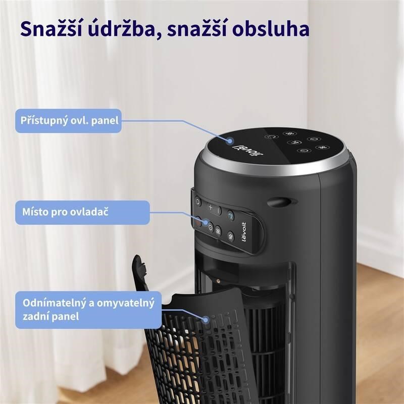 Levoit F361 Vortex Tower Fan - Automatický ventilátor6 