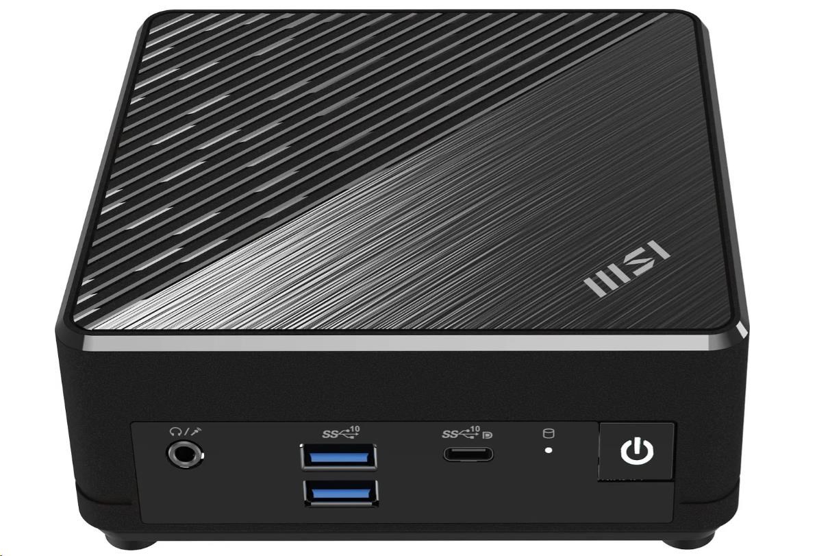 MSI PC Cubi N ADL S-226BEU, N200, N/ A, N/ A SSD, UHD, No OS, Black1 