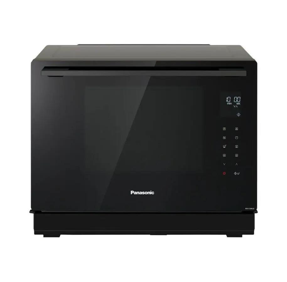 Panasonic mikrovlnná trouba, 1000 W, parní vaření, černá0 