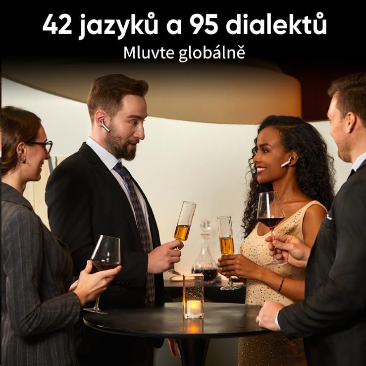 Timekettle W4 AI Chytrý překladač,  blue3 