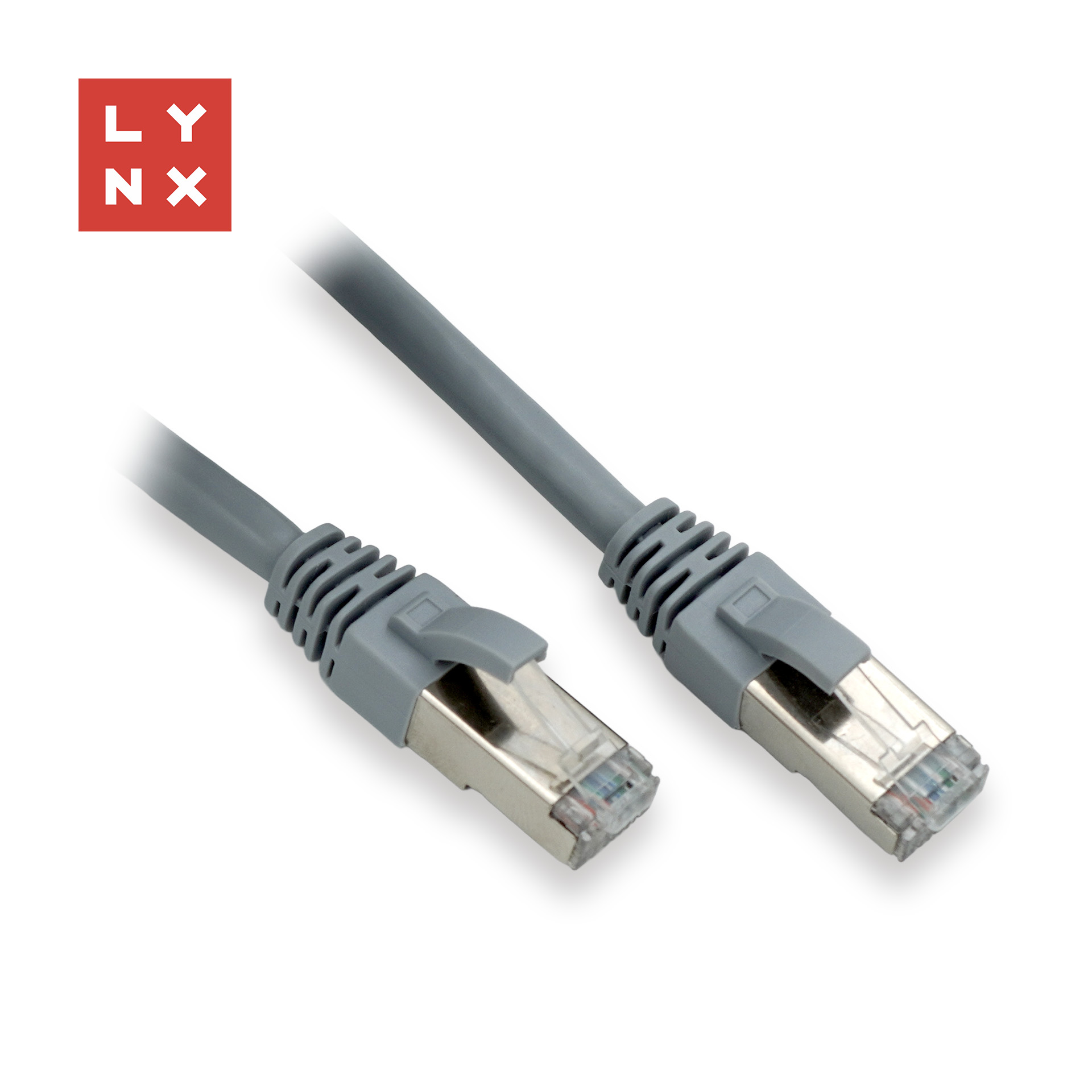 LYNX FTP patch kabel Cat6,  PVC,  0, 3m,  šedý (balení obsahuje 10ks)0 