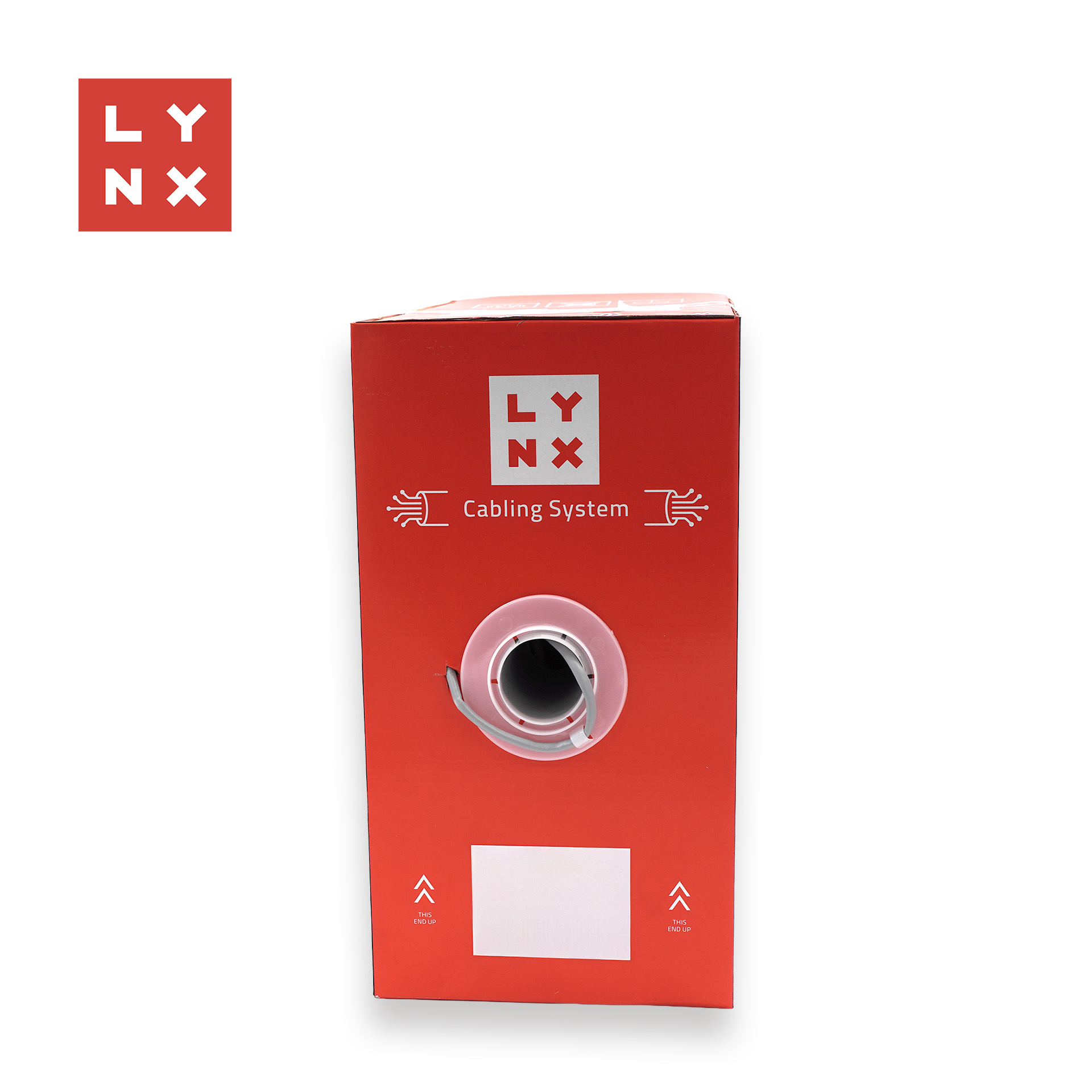 LYNX FTP kabel,  Cat5e,  LSZH,  0, 5mm,  celoměděný,  vnitřní,  šedý,  box 305m2 