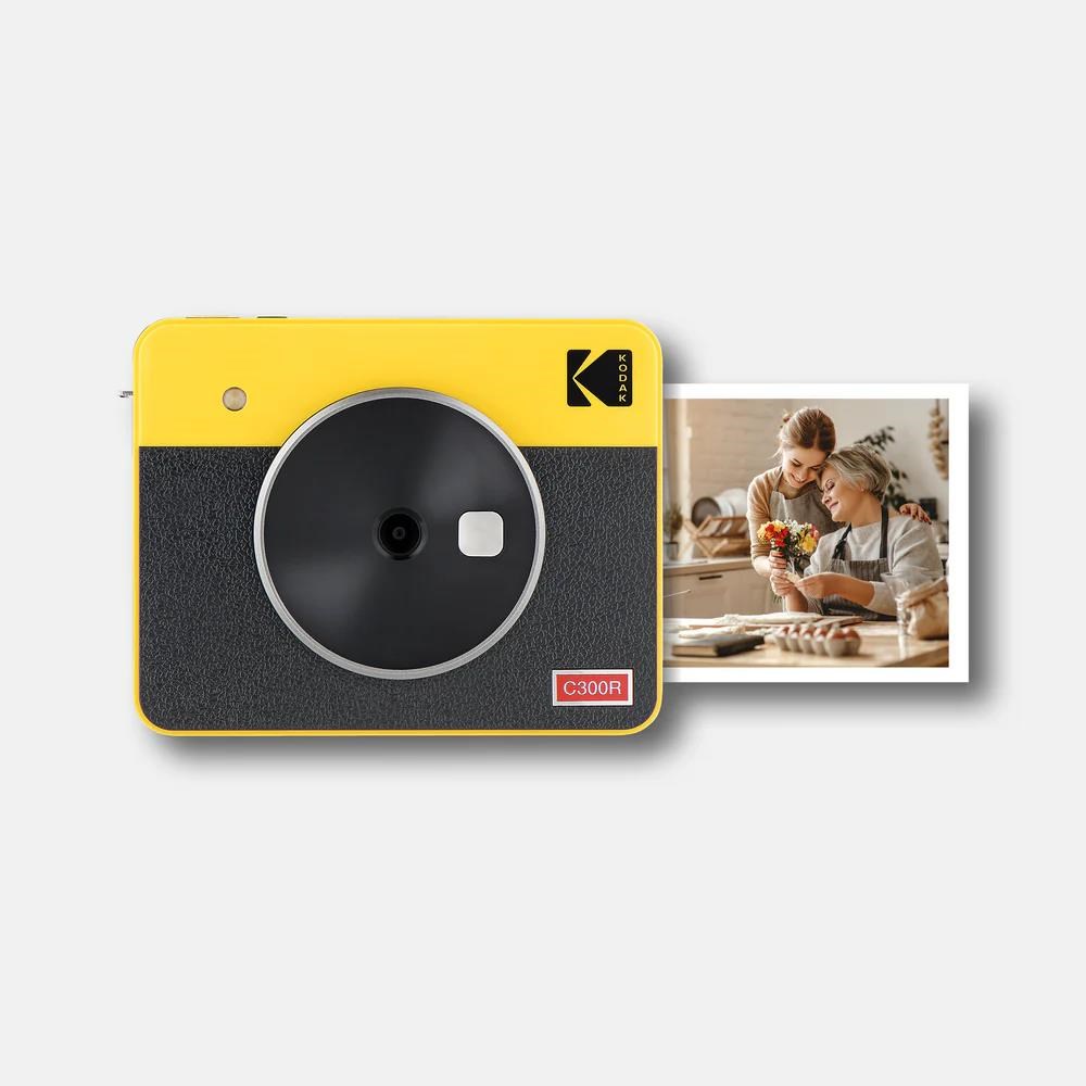 KODAK instantní fotoaparát Mini Shot 3 Retro C300R žlutá0 