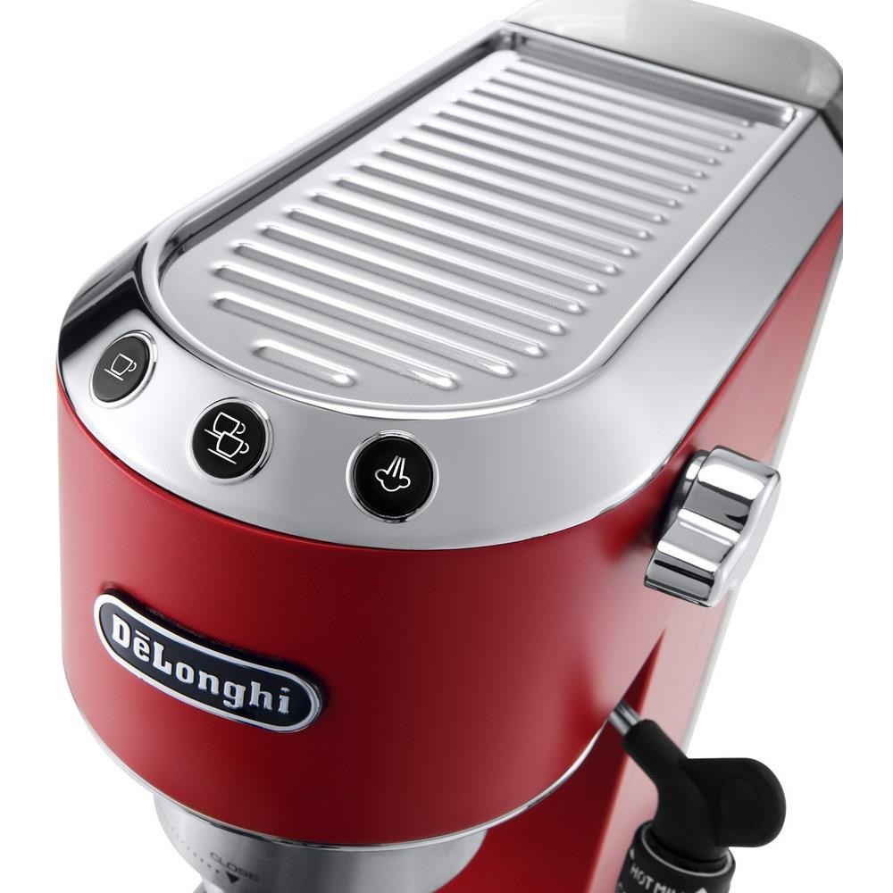 Delonghi Dedica pákový kávovar, červená1 