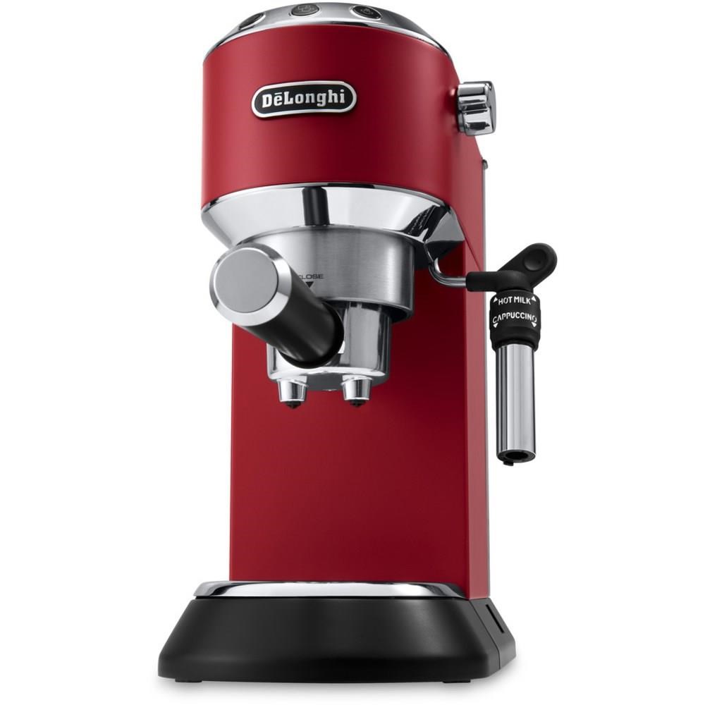 Delonghi Dedica pákový kávovar, červená5 