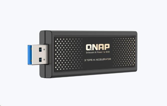 QNAP QAI-U100 - Rockchip RK1808 Cortex-A35 1.6GHz, 3 Top NPU, USB3.2 Gen1 AI accelerator