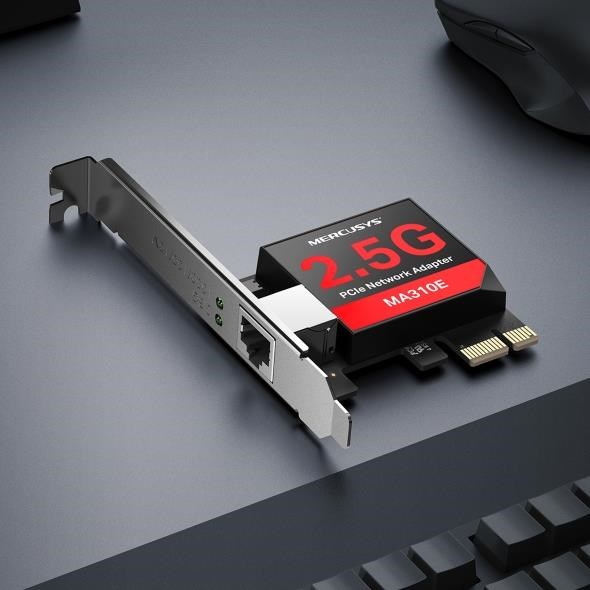 MERCUSYS MA310E Síťová karta 2, 5GbE (1x2, 5GbE, 1xPCIe2.1)1 