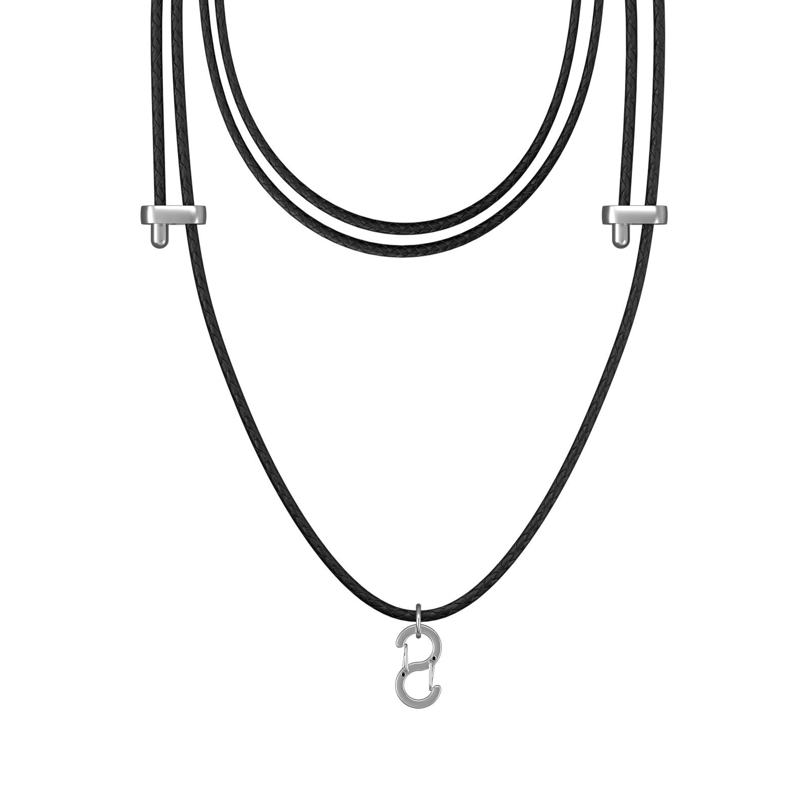 PLAUD Note Pin Lanyard Black - Řemínek na krk,  černý3 