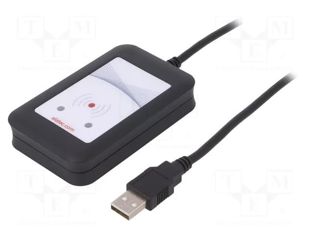 Elatec RFID čtečka TWN4 black,  USB,  13.56MHz0 