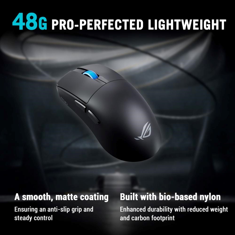 ASUS Herní myš ROG Harpe II Ace,  Bezdrátová,  černá6 