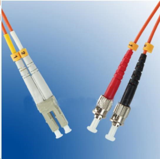 LEXI-Net Patch kabel 50/ 125,  LC-ST,  2m duplex0 