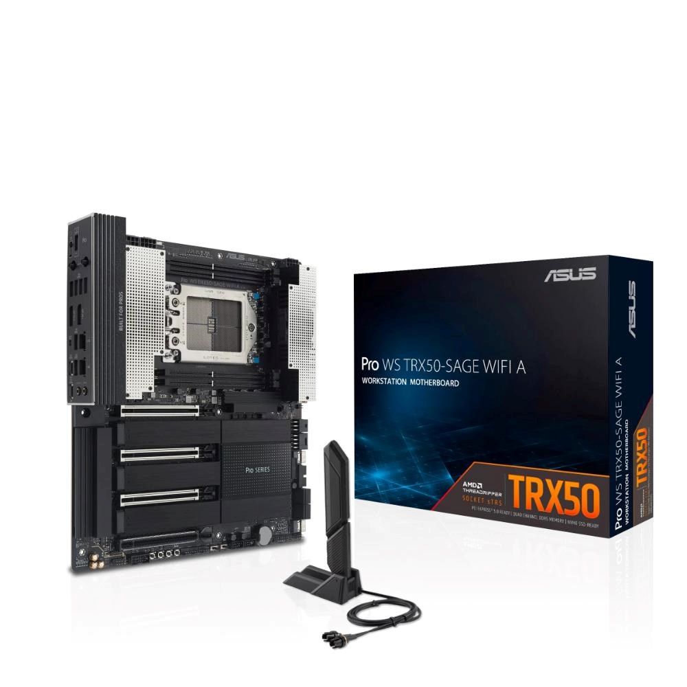 ASUS MB Sc sTR5 Pro WS TRX50-SAGE WIFI A,  AMD TRX50,  4xDDR5,  WiFi,  CEB2 