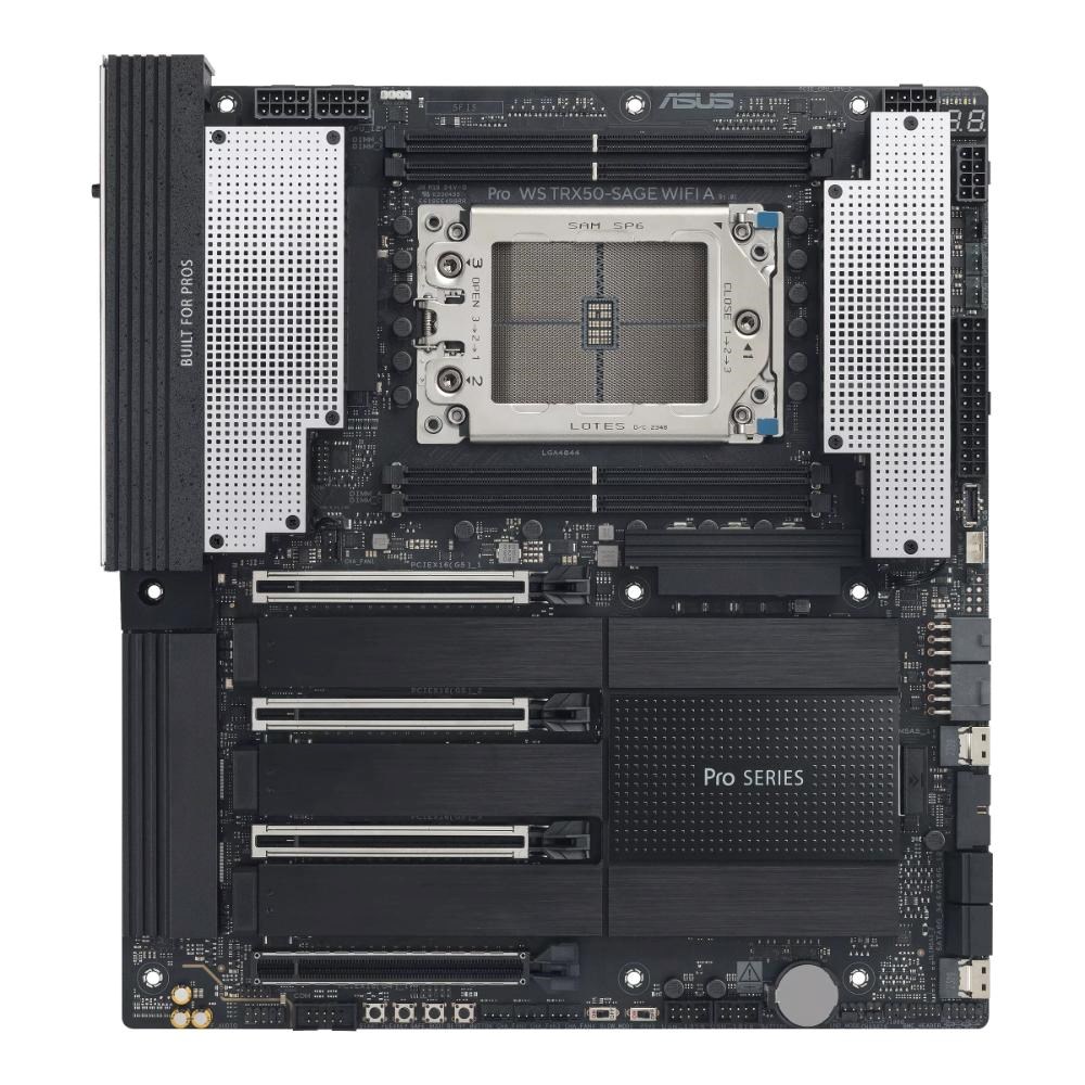ASUS MB Sc sTR5 Pro WS TRX50-SAGE WIFI A,  AMD TRX50,  4xDDR5,  WiFi,  CEB0 
