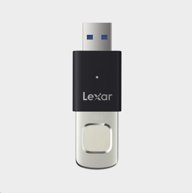 Lexar JumpDrive Fingerprint F35pro USB 3.2 Gen1,  up to R300/ W350,  128GB1 