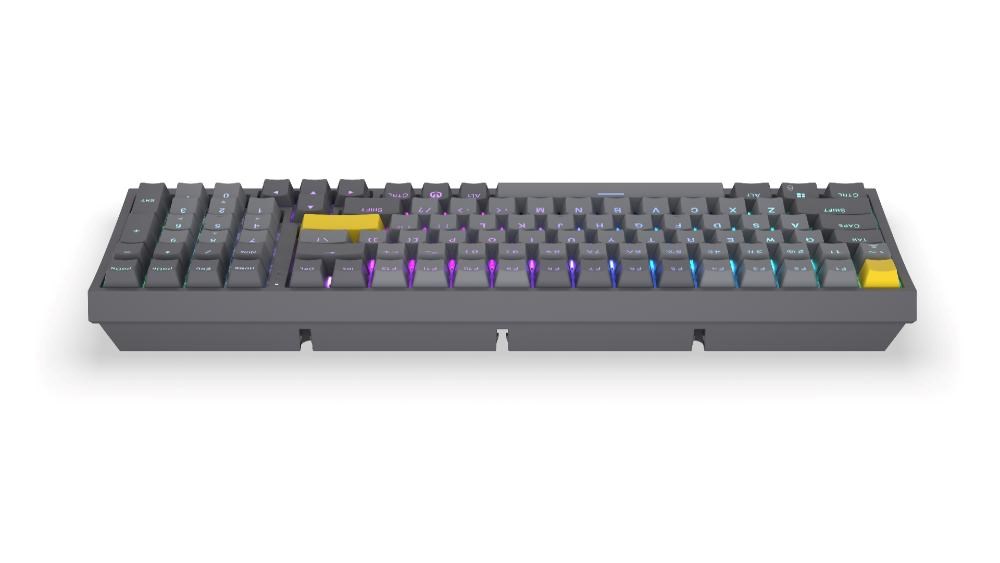 Endorfy herní klávesnice Celeris 1800,  bezdrátová,  yellow switch,  mechanická,  US layout,  RGB3 
