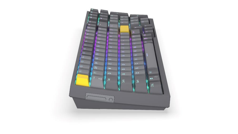 Endorfy herní klávesnice Celeris 1800,  bezdrátová,  yellow switch,  mechanická,  US layout,  RGB4 