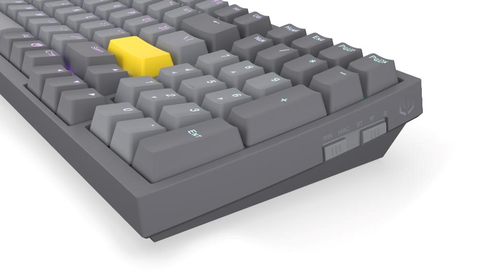Endorfy herní klávesnice Celeris 1800,  bezdrátová,  yellow switch,  mechanická,  US layout,  RGB7 