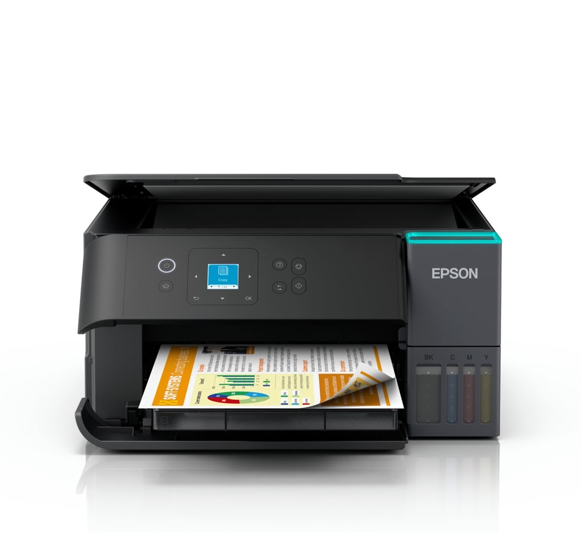 Atramentová tlačiareň EPSON EcoTank L4360,  3v1,  A4,  1440x5760dpi,  33 str./ min,  USB,  Wi-Fi,  5 let záruka po registrácii.1 