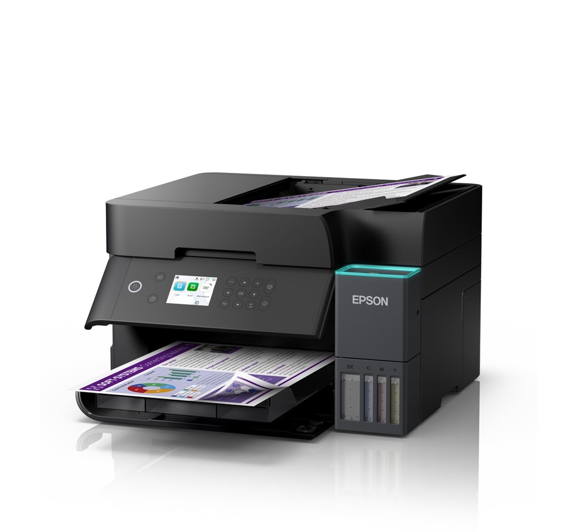 Atramentová tlačiareň EPSON EcoTank L6370,  3v1,  A4,  1200x4800dpi,  33 str./ min,  USB,  Wi-Fi,  LAN,  3 roky záruka po regist2 