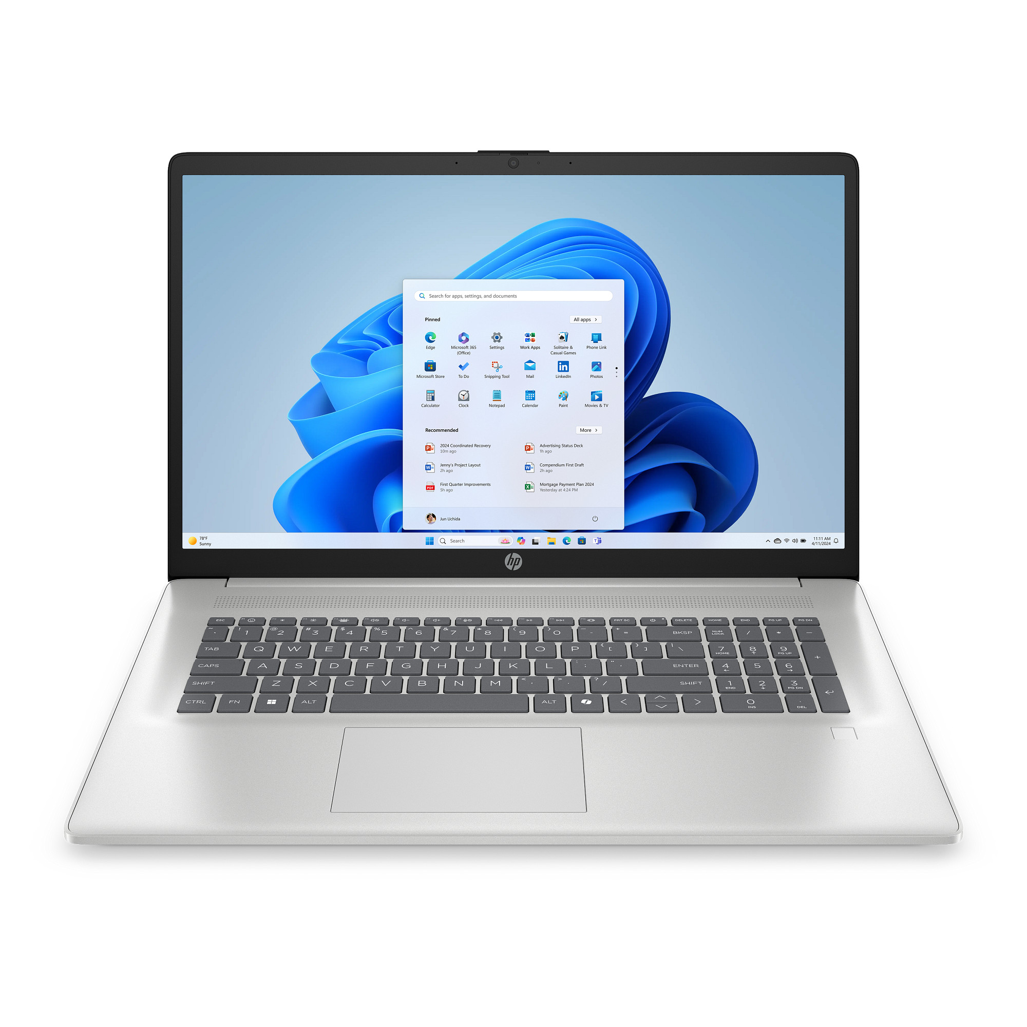 NTB HP 17-cp2010nc,  R5-7520U,  8GB,  512GB,  Radeon,  17.3