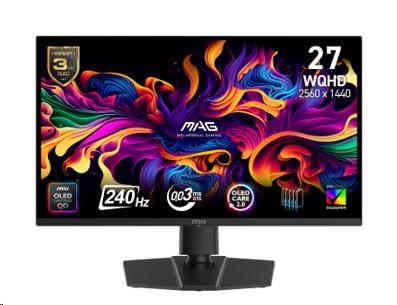 MSI LCD MAG 271QP QD-OLED X24,  26.5