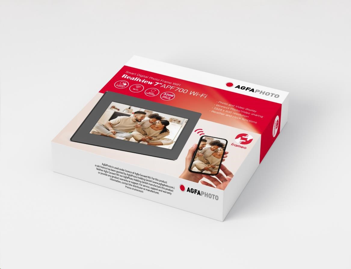 AGFAPHOTO Realiview APF700 WiFi - fotorámeček7 