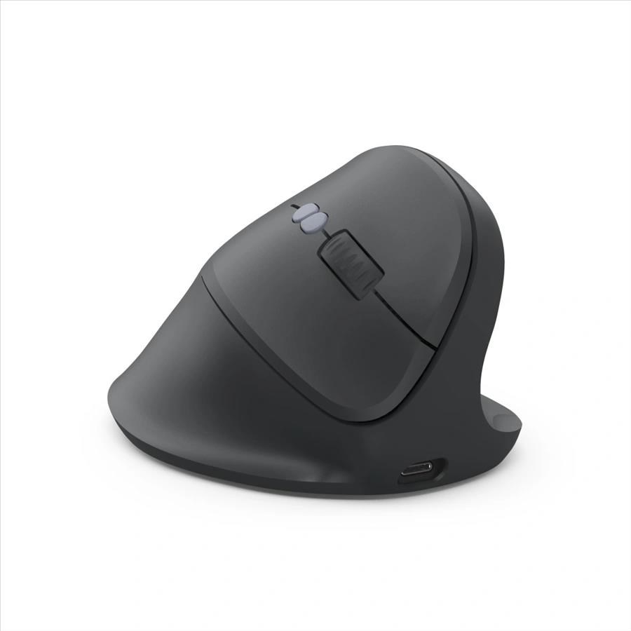 Hama vertikálna ergonomická bezdrôtová myš EWM-600R,  pre pravákov,  nabíjacia,  čierna1 