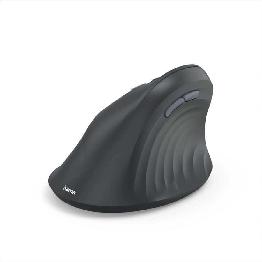 Hama vertikálna ergonomická bezdrôtová myš EWM-600L,  pre ľavákov,  nabíjacia,  čierna2 