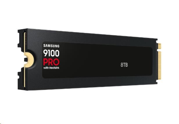 Samsung SSD 9100 PRO with Heatsink PCIe 5.0 NVMe M.2 SSD – 8 TB1 
