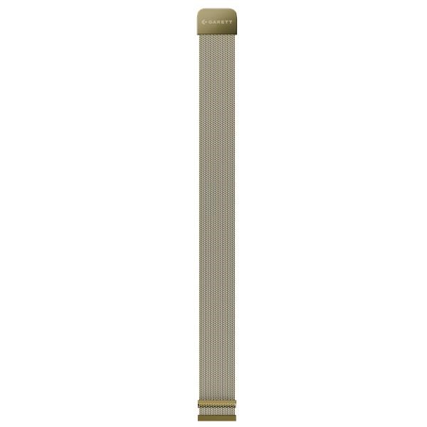 Garett univerzální řemínek 20 mm,  zlatý kovový,  typ Mesh0 