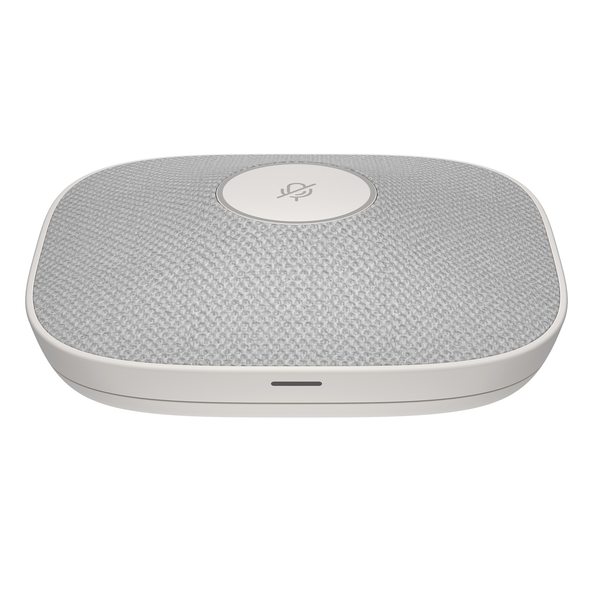HP Poly Studio A2 White Table Microphone w/  Mounting Plate I/ O cables3 