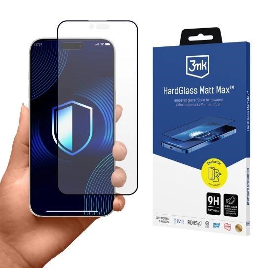 3mk tvrzené sklo HardGlass Matt Max pro Apple Iphone 17 Pro0 