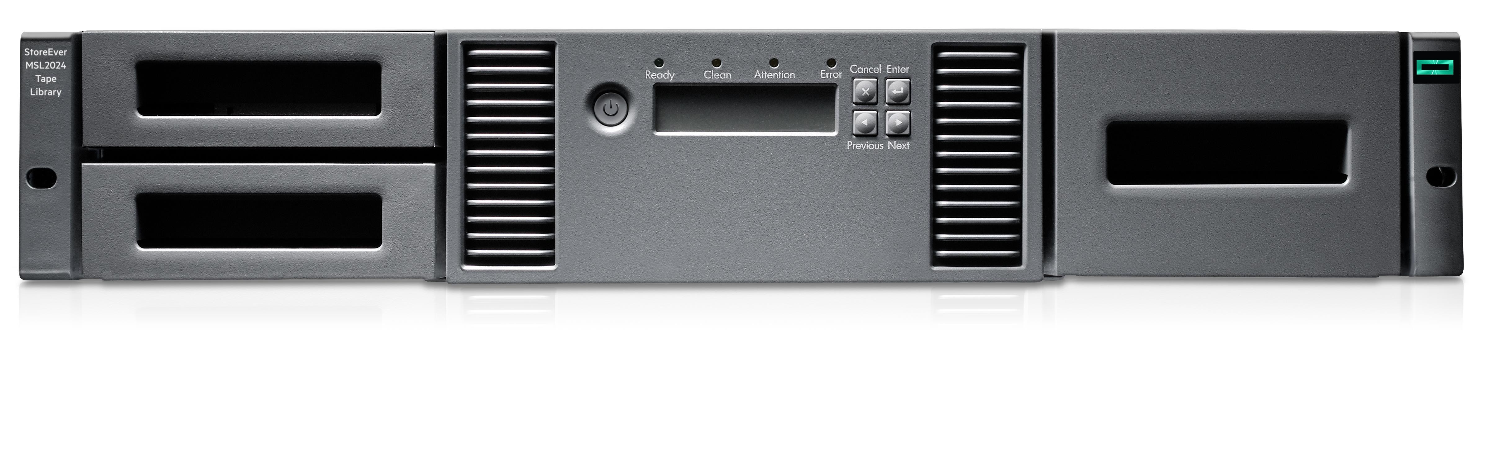 HPE MSL2024 LTO9 SAS Drv 15LTO9 45T Crtg