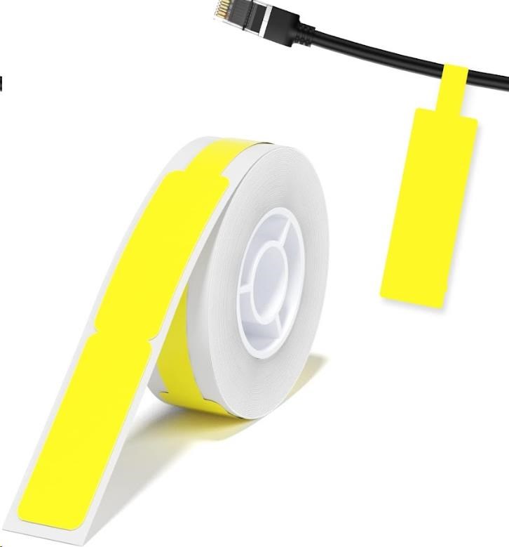 Niimbot štítky na kabely RXL 12, 5x109mm 60ks Yellow pro D11 a D1101 