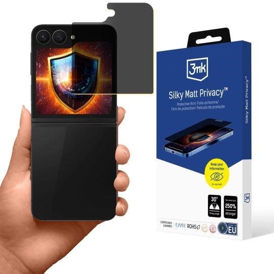 3mk ochranná folie Silky Matt Privacy pro Samsung Galaxy Z Flip 6 /  7 FE0 