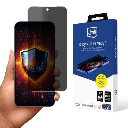 3mk ochranná folie Silky Matt Privacy pro Vivo X200 FE0 