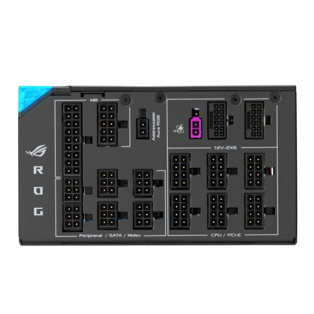 ASUS zdroj ROG THOR 1600W Titanium III,  135mm,  Plně modulární,  80 Plus Titanium,  ATX 3.110 