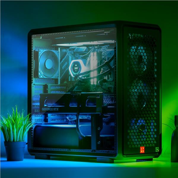 LYNX Challenger Ryzen 7 7800X3D 32GB 2TB SSD NVMe RTX 5080 16G W11 Home9 