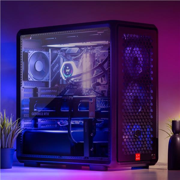 LYNX Challenger Ryzen 7 7800X3D 32GB 2TB SSD NVMe RTX 5080 16G W11 Home10 