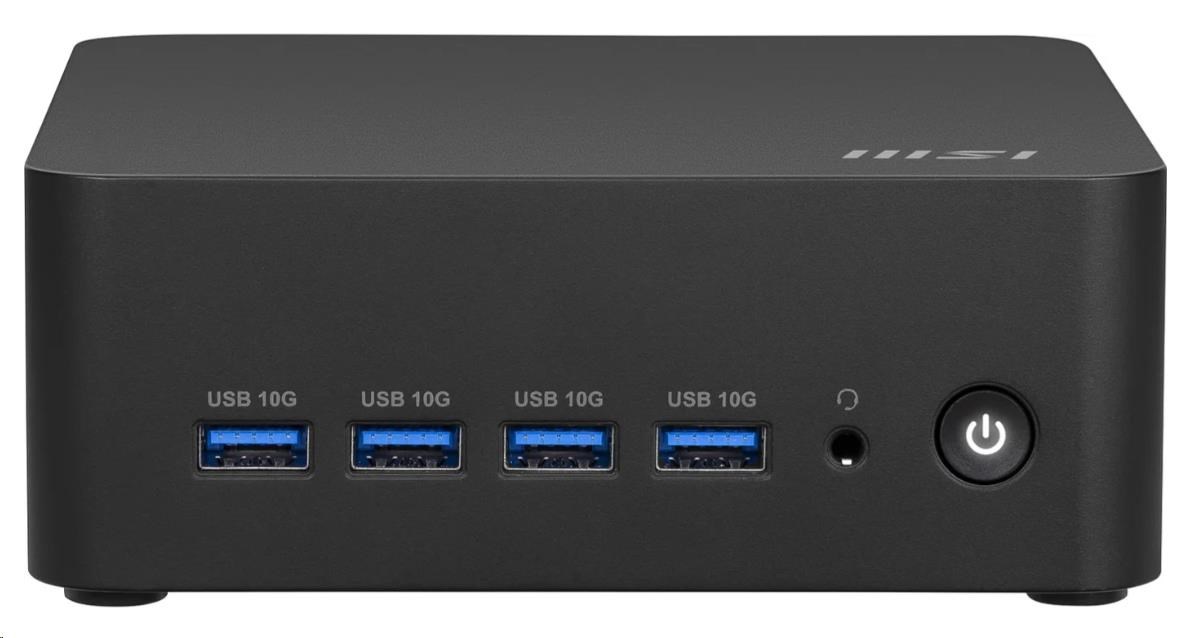 MSI PC Cubi Z AI 8M-008BEU,  R5 8645HS,  N/ A,  N/ A SSD,  N/ A,  No OS,  Black2 