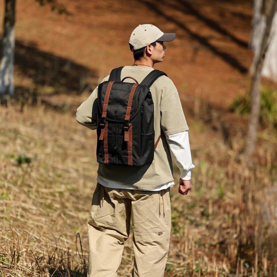 tomtoc VintPack - TA1 Laptop Backpack,  černá4 