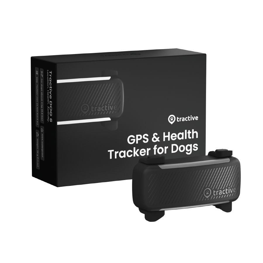 Tractive DOG 6 – GPS lokátor pro psy a monitor zdraví,  černý8 
