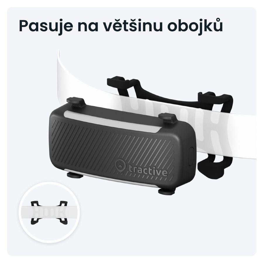 Tractive DOG 6 – GPS lokátor pro psy a monitor zdraví,  černý6 