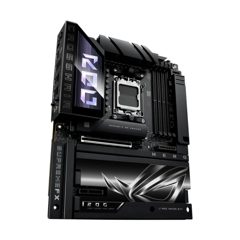 ASUS MB Sc AM5 ROG CROSSHAIR X870E HERO BTF,  4xDDR5,  WIFI,  1xHDMI,  2xThunderbolt,  ATX3 