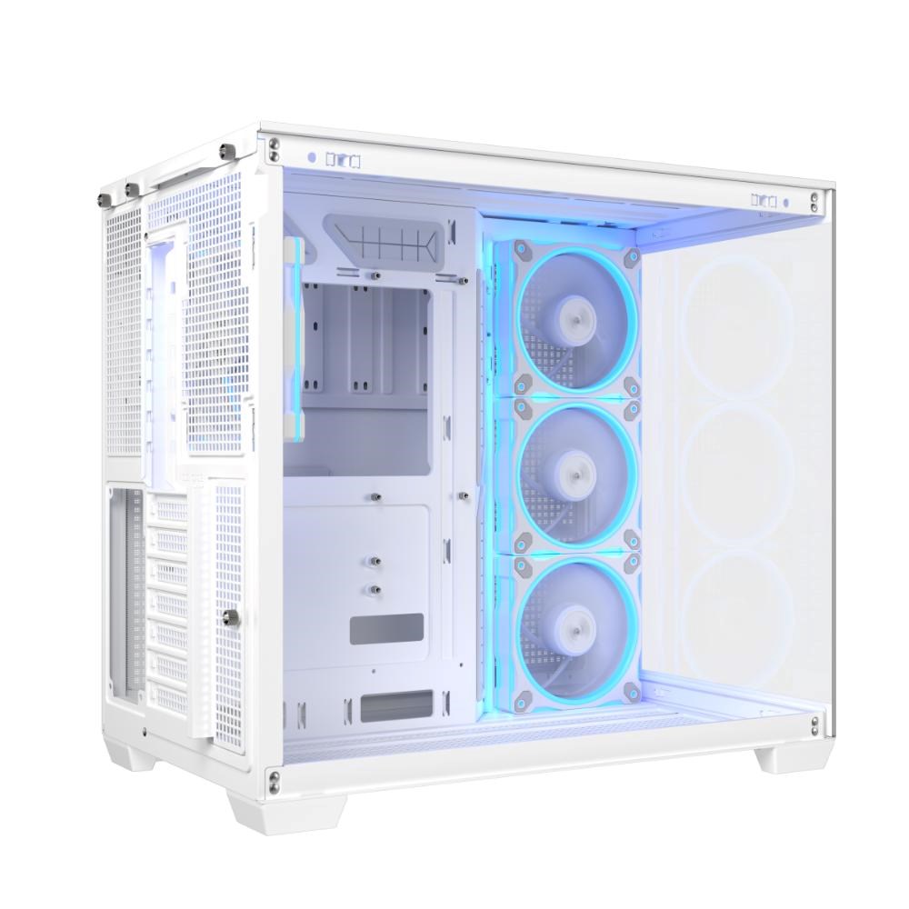 ASUS Case A32 PLUS TG ARGB,  ATX,  Průhledná bočnice,  4x 120mm ARGB Fan,  Bílá8 