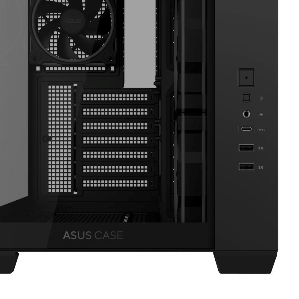 ASUS Case A32 PLUS TG ARGB,  ATX,  Průhledná bočnice,  4x 120mm ARGB Fan,  Černá12 