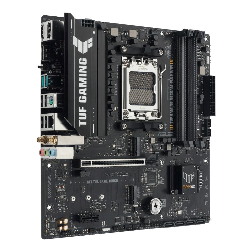 ASUS MB Sc AM5 TUF GAMING A620AM-PLUS WIFI,  4xDDR5,  2xDP,  1xHDMI,  mATX2 