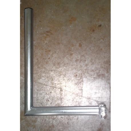 Držák antény na stožár,  galvanický zinek,  délka 35cm,  výška 50cm1 