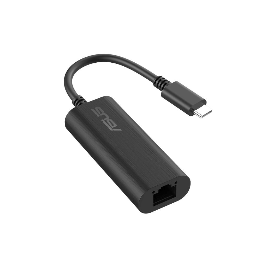 ASUS USB-C2500 V2,  USB-C Ethernet Adapter 2.5G/ 1G/ 100Mbps,  RJ45 port3 