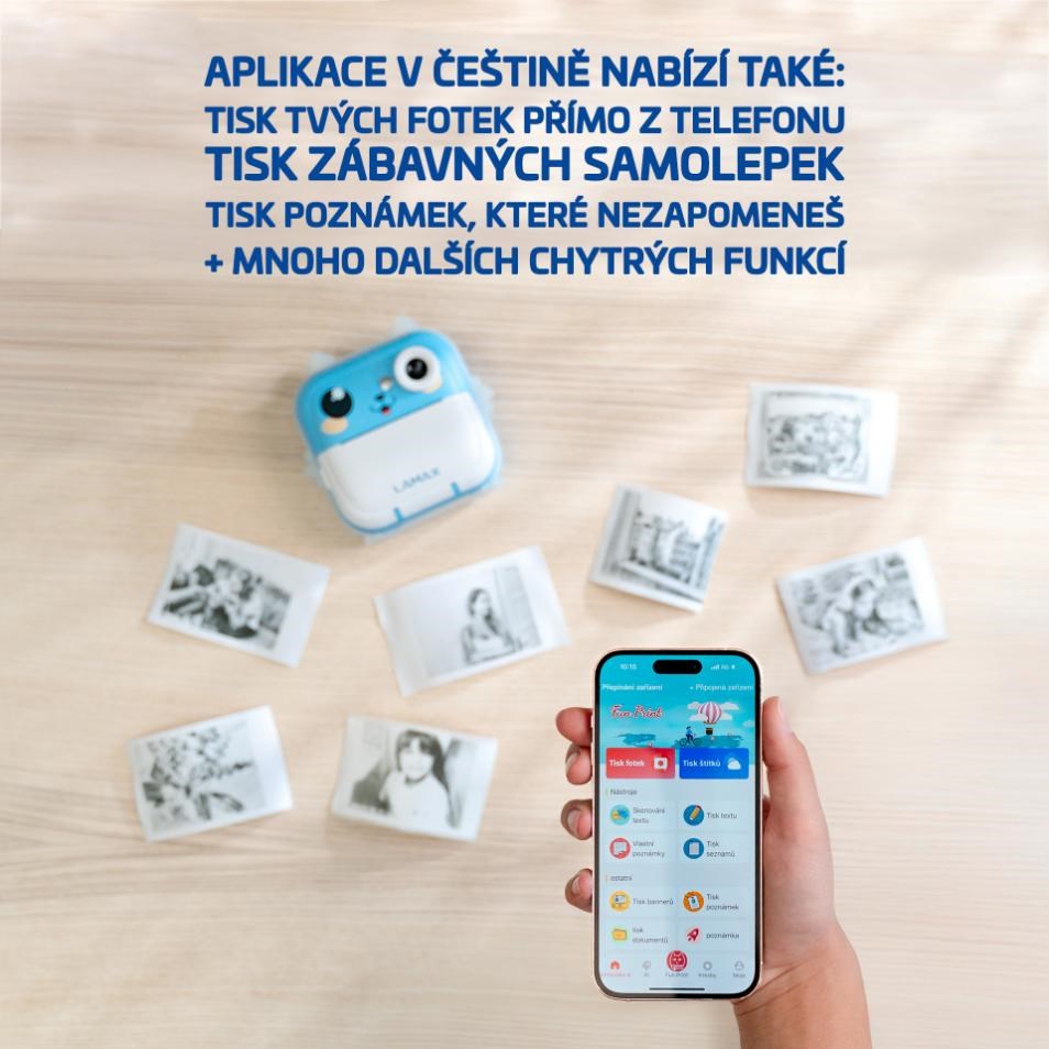 LAMAX InstaKid2 Plus - blue4 